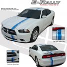 Euro Rally Offset Racing Stripe Decal 3M Vinyl Graphic 11 2012 2013 2014 Charger