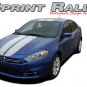 Racing Rally Stripe Hood Roof Rear Decal Vinyl Graphic RT SX 13-2016 Dodge Dart