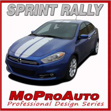 2013-2016 Dodge Dart SPRINT RALLY Decals Graphic Racing 3M Pro Stripes PDS1940