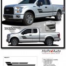 2015-2018 Ford Truck ELIMINATOR Stripes Vinyl Graphics Decals | 3M Pro PDS4777
