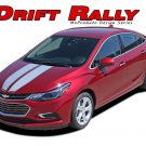 2016 2017 2018 Drift Rally Chevy Cruze Racing Stripes Hood Vinyl Graphics Decals