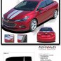 2016 2017 2018 Drift Rally Chevy Cruze Racing Stripes Hood Vinyl Graphics Decals