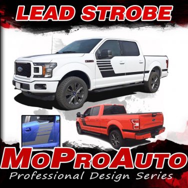 Ford F-150 LEAD FOOT Stripes Decals SE Door Vinyl Graphics 2015 2016 2017 2018