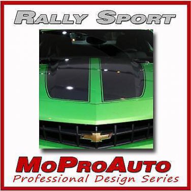 2012 Camaro Rally Racing Stripes Decals SYNERGY GREEN - 3M Pro Vinyl 452