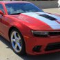 S-SPORT 2014 Chevy Camaro Hood SS Racing 3M Vinyl Stripes Hood Decal Graphic LS