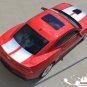 S-SPORT 2014 Chevy Camaro Hood SS Racing 3M Vinyl Stripes Hood Decal Graphic LS
