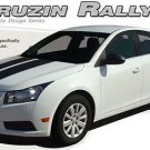 Hood Trunk Rally Racing 3M Pro Vinyl Stripe Graphic Decal 2011-2015 Chevy Cruze