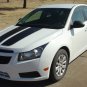 Hood Trunk Rally Racing 3M Pro Vinyl Stripe Graphic Decal 2011-2015 Chevy Cruze