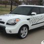 Original Cat Paw Hood Side Rear Vinyl Graphics Decals fits Kia Soul by MoProAuto