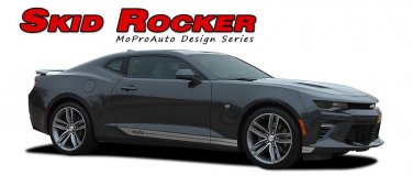 2018 2017 2016 Camaro Lower Rocker Panel Stripe Accent 3M Vinyl Graphics Decal