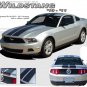 2010-2012 Ford Mustang WILDSTANG Stripe Graphic Decals Kit 3M Pro Series PDS1568