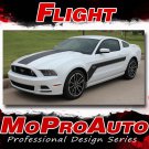 2013-2014 Ford Mustang FLIGHT Decals Stripe Vinyl Graphics 3M Pro Series PDS2471