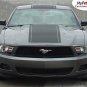 2010-2012 Ford Mustang GT PONY CENTER STRIPE Racing Stripes 3M Graphics PDS1574