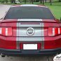 2010-2012 Ford Mustang GT PONY CENTER STRIPE Racing Stripes 3M Graphics PDS1574
