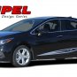 Impel Rocker Door Stripes Vinyl Graphic Decals 3M Kit 2016 2017 2018 Chevy Cruze