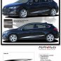 Impel Rocker Door Stripes Vinyl Graphic Decals 3M Kit 2016 2017 2018 Chevy Cruze