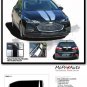 2017-2018 Chevy Cruze HATCHBACK DRIFT RALLY Racing Stripes Vinyl Graphics Decals