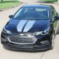 2017-2018 Chevy Cruze HATCHBACK DRIFT RALLY Racing Stripes Vinyl Graphics Decals