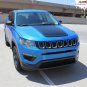 2017 2018 Jeep Compass Vinyl Graphics Decal BEARING 3M Stripes Hood Blackout Kit