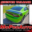 2015-2017 Daytona Hemi Decklid Trunk Dodge Charger Vinyl Graphic Decals Stripe