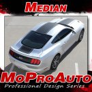 2016 Ford Mustang Snake Wide Center Hood Racing Stripes 3M Vinyl Graphic Decal X