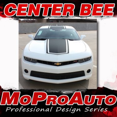 CENTER BEE 2015 Chevy Camaro Rally Hood Stripes Decals Graphics 3M Pro Vinyl RS