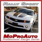 2012 Camaro Rally Racing Stripes Decals Graphics WHITE - 3M Pro Vinyl 320
