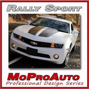 2012 Camaro Rally Racing Stripes Decals Graphics WHITE - 3M Pro Vinyl 320