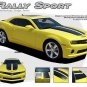 R-SPORT Camaro 2011 Rally Racing Stripes Decal CHARCOAL Pro Grade 3M Vinyl 057