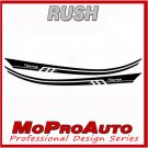 2016 FITS Hyundai Veloster / RUSH Side Vinyl Decals Stripes Graphics by PDS 81