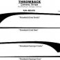 HOCKEY STRIPES *NEW! 2012 Chevy Camaro Vinyl Decals - 3M Pro Grade 545