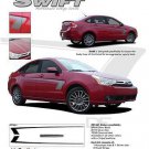 Swift Body Side Hockey Vinyl Graphics Stripe Decal 3M Pro Fits Ford Focus Models