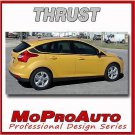 2016 Ford Focus THRUST Side Stripes Decals Graphics Pro Grade 3M Vinyl 885