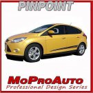 2014 Ford Focus PINPOINT Side Stripes Decals Graphics Pro Grade 3M Vinyl 88N