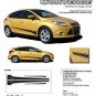 2014 Ford Focus CONVERGE Pro Grade 3M Vinyl Side Stripes Decals Graphics M98