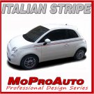 2014 / Side Vinyl Stripes / Fiat 500 SE ITALIAN RED GREEN 3M Decals Graphics G14