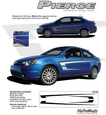 Pierce Body Side C Vinyl Graphics Stripe Decal 3M Pro Fits Ford Focus Models