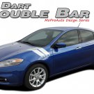 Double Bar Hood Hash Mark Fender Side Decal Graphic SE RT SXT 13-2016 Dodge Dart