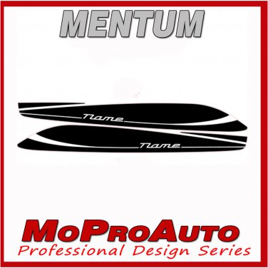 2013 FITS Hyundai Veloster / Lower Side Vinyl Decals Stripes Graphics by PDS 77