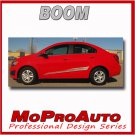 2016 - BOOM Chevy SONIC GRAPHICS - Professional Vinyl Stripes Decals  * 3M 233