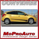 2016 Ford Focus CONVERGE Side Stripes Decals Graphics Pro Grade 3M Vinyl R4Z