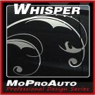 WHISPER Vinyl GRAPHICS Stripes Decals Tats * UNIVERSAL - Professional 881