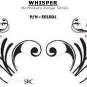 WHISPER Vinyl GRAPHICS Stripes Decals Tats * UNIVERSAL - Professional 881