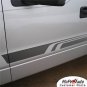 VIKING Vinyl GRAPHICS Decals - Professional Fade Style ROCKER STRIPES 236