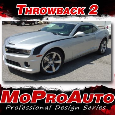 THROWBACK 2 Chevy Camaro 2014 Hockey Stick Stripes 3M Vinyl Graphic Decals LS2