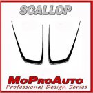 2011 Dodge Charger SCALLOP HOOD Stripes Decals Graphics Pro Grade 3M Vinyl 911