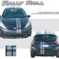 RALLY ROLL * Pro Grade Vinyl Euro Racing Stripes Decals Graphics * 761
