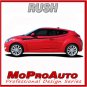 2014 FITS Hyundai Veloster / RUSH Side Vinyl Decals Stripes Graphics by PDS 26