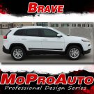 2014 2015 2015 2017 Jeep Cherokee BRAVE Decals Stripe 3M Pro Graphic PDS2808