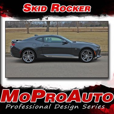 2016-2017 Chevy Camaro SS RS SKID ROCKER Decals Stripe Kit 3M Pro Series PDS